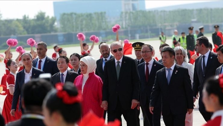 Cumhurbaşkanı Erdoğan, Çin’de
