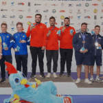 Hasan Kılca, Avrupa Şampiyonu olan milli sporcu Ahmet Baran’ı tebrik etti