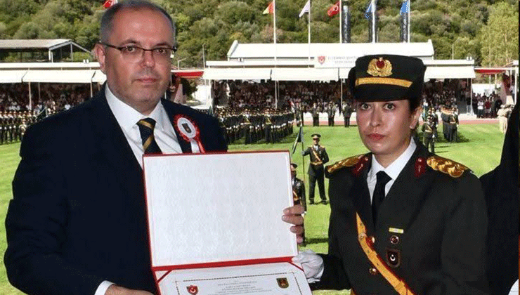 Şehit Ömer Halisdemir’in kızı teğmen oldu