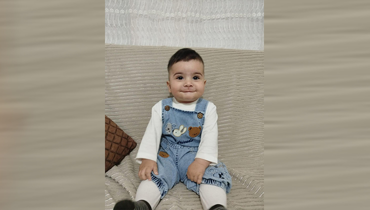 Dedesinin kullandığı traktör devrildi, 2 yaşındaki Barış öldü