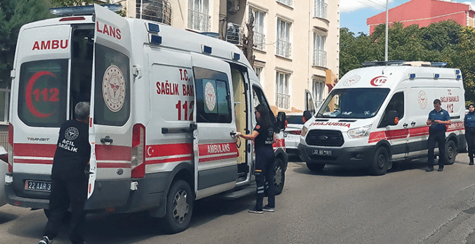 Edirne’de korkunç kaza