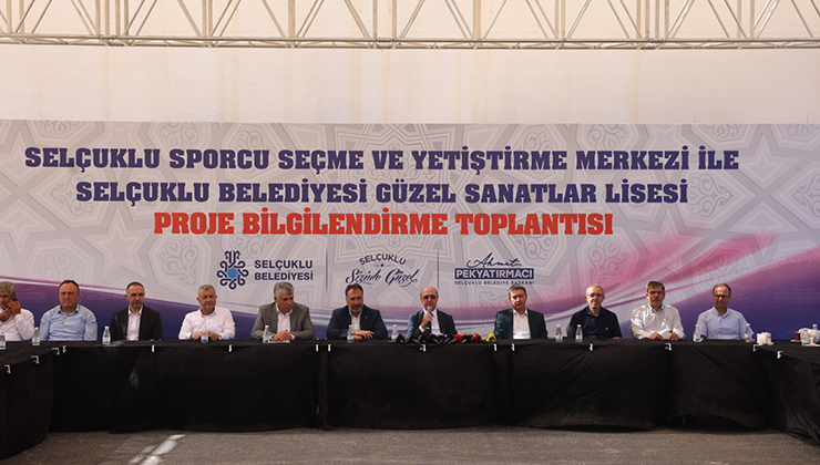 Eğitime ve spora değer katacak yatırımlara Selçuklu imzası