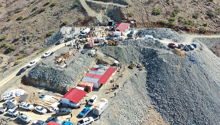 Elazığ’da maden ocağında göçük: 1 işçi enkaz altında