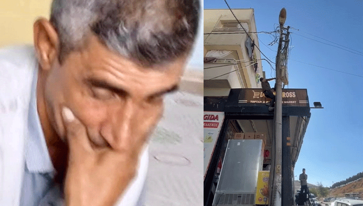 Elektrik direğinde akıma kapılan tamirci, 7 gün sonra hayatını kaybetti
