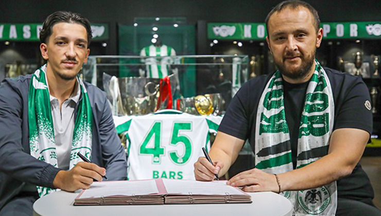 Emir Bars resmen Konyasporlu oldu