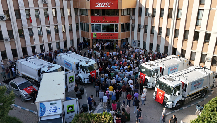 Ereğli yeni temizlik araçlarına kavuştu