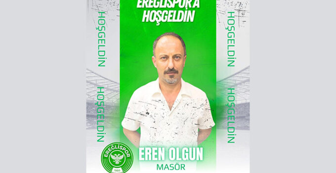 Ereğlispor Olgun’a emanet