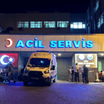 Eşini bacağından yaralayan koca, aynı tabancayla kendisini de başından vurdu