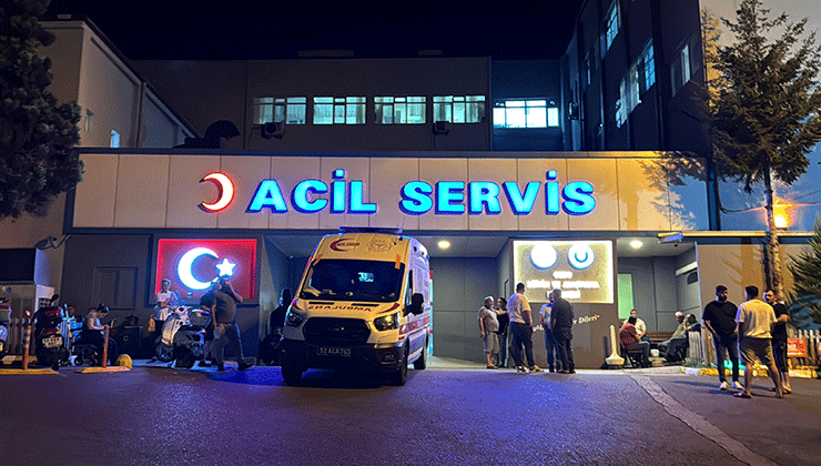 Eşini bacağından yaralayan koca, aynı tabancayla kendisini de başından vurdu