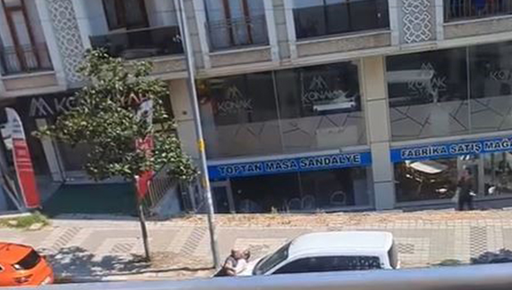 Eski koca eşine çocukları göstermedi, yeni koca bacağından vurdu