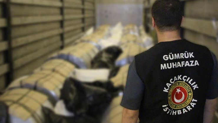 Gümrük Muhafaza ekipleri bir haftada yaklaşık 1,4 ton uyuşturucu ele geçirdi