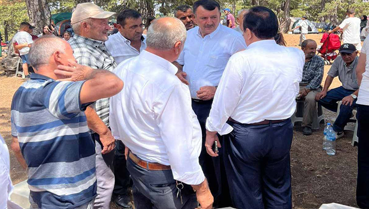 Hadim’de başkanlardan mahalle ziyaretleri