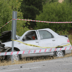 Hafriyat kamyonuyla çarpışan otomobildeki 15 yaşındaki çocuk öldü, babası ağır yaralandı