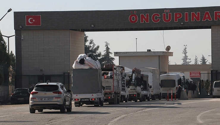 Hudut kapılarından Suriye’ye pasaportla geçiş işlemleri başladı