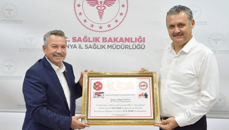 İl Sağlık Müdürü Yavuz’a ziyaretler sürüyor