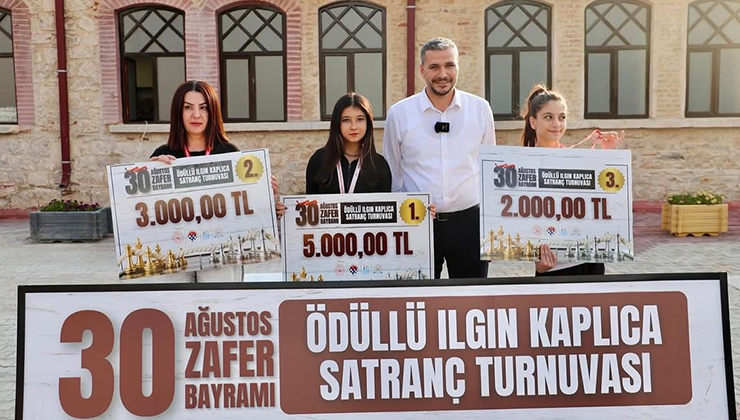 Ilgın’da Zafer Bayramı Satranç Turnuvası tamamlandı