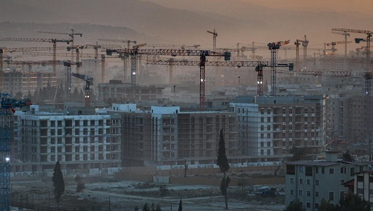 İnşaat üretim endeksi haziranda yıllık yüzde 24,9 arttı