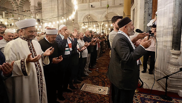 İstanbul’da Gazze için dua programı düzenlendi