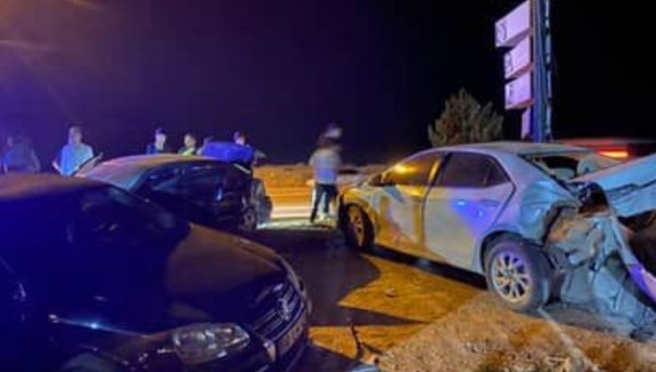 Kahramanmaraş’ta trafik kazası: 3 yaralı