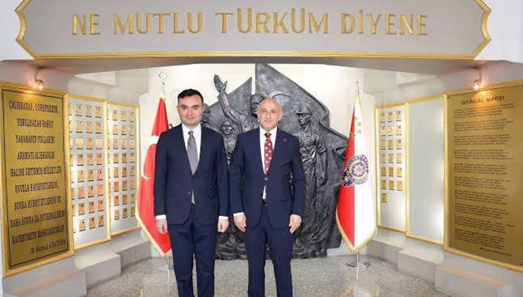 Kaymakam Taşkın’dan Emniyet Müdürü Yüksek’e Ziyaret