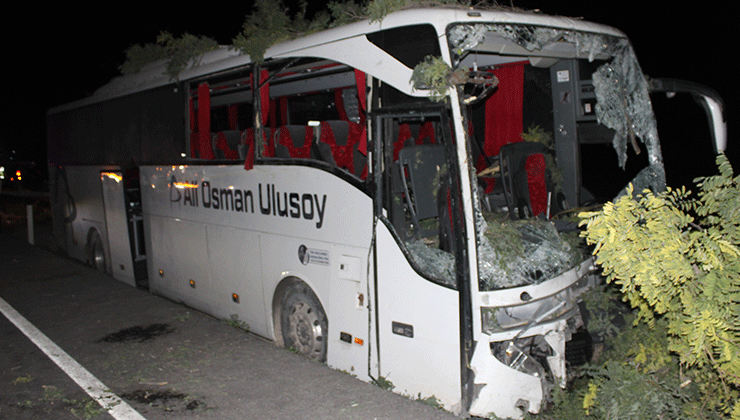 Kayseri’de yolcu otobüsü kaza yaptı: Ölü ve yaralılar var