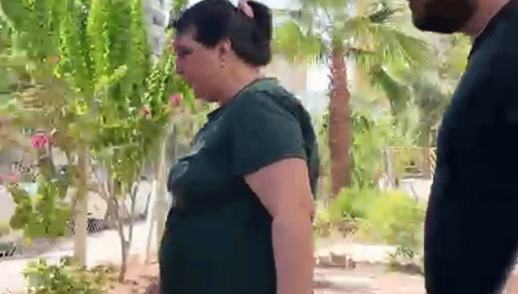 Kızını bıçakla kovalayan anne gözaltında