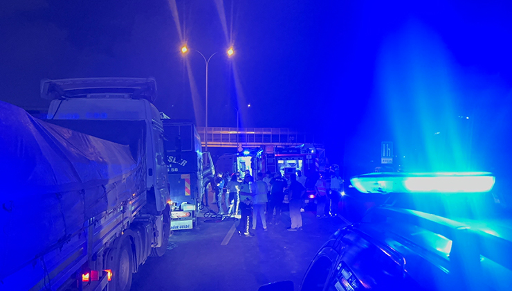 Kocaeli’de 3 araçlı zincirleme kaza: 1 ölü