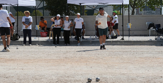 Konya Büyükşehir “Bocce”ye ev sahipliği yaptı