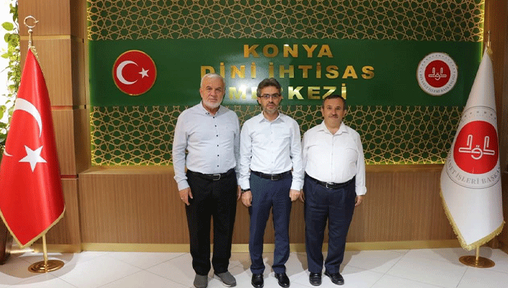 Konya İl Müftü Yardımcılarından Dini İhtisas Merkezi’ne ziyaret