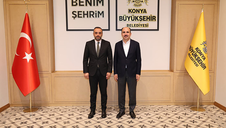 Konya İŞKUR Müdürü Çiftçi’den Başkan Altay’a ziyaret