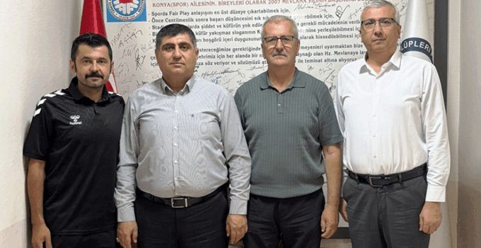 Konya Yol Spor’dan ASKF’ye ziyaret