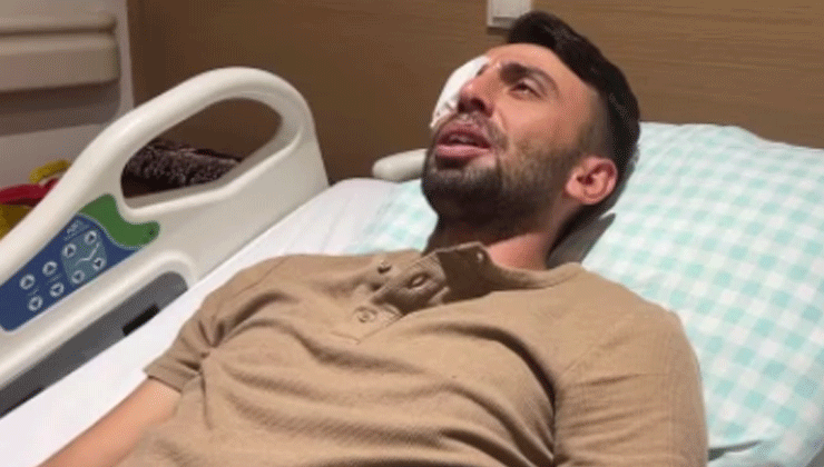 Konya’da balkondan açılan ateşte yaralanan işçi o anları anlattı: “Sağ gözümden oldum”