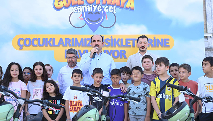 Konya’da binlerce çocuk bisikletlerine kavuştu