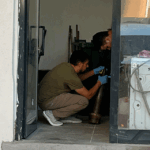 Konya’da bir apartmanda top mermisi bulundu