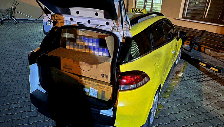 Konya’da kaçak sigara operasyonu: 2 gözaltı