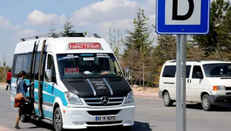 Konya’da minibüse de zam geldi! işte güncel fiyatlar