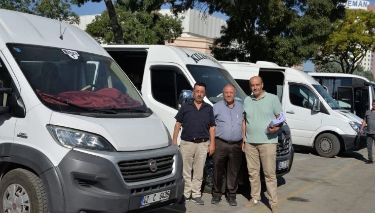 Konya’da okul servis araçları denetlendi