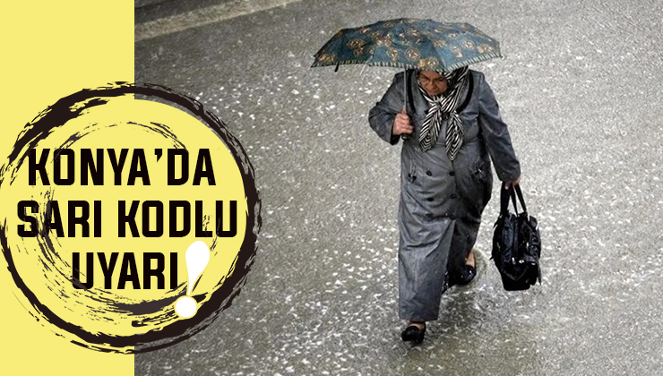 Sıcaktan bunalan Konyalılar müjde: Sarı kodlu uyarı geldi