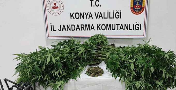 Konya’da uyuşturucu tacirlerine operasyon