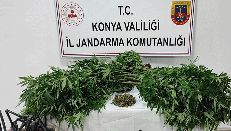Konya’da uyuşturucu tacirlerine operasyon