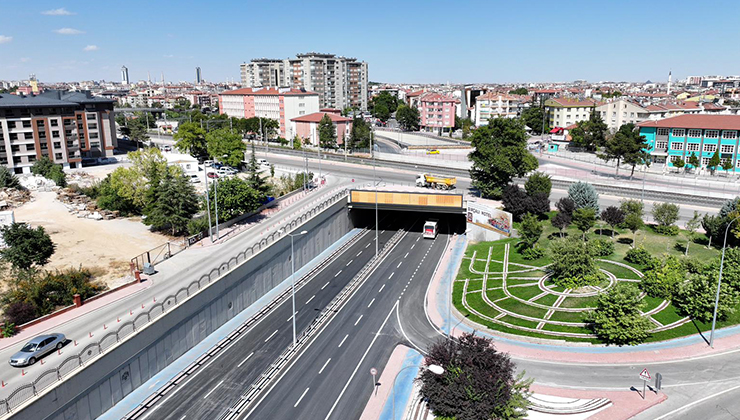 Konya’nın o alt geçidi artık konforlu ve güvenli