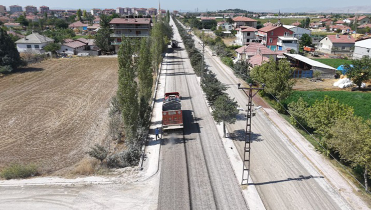 Konya’nın o caddesi artık modern ve güvenli