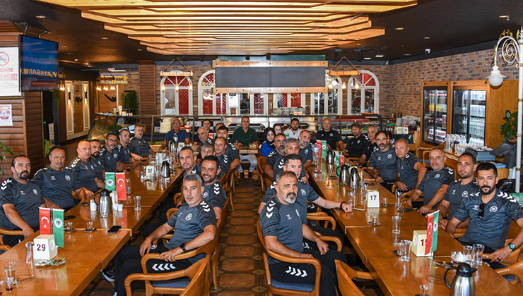 Konyaspor Akademisi kahvaltıda buluştu