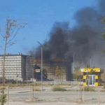 Kulu’da inşaat halindeki yurt binasında yangın paniği