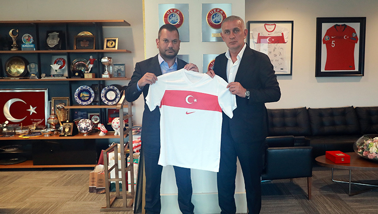 Kulüpler Birliği Başkanı Doğan, TFF Başkanı Hacıosmanoğlu’nu ziyaret etti