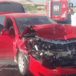 Malatya’da tır ile otomobil çarpıştı: 4 yaralı