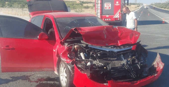 Malatya’da tır ile otomobil çarpıştı: 4 yaralı