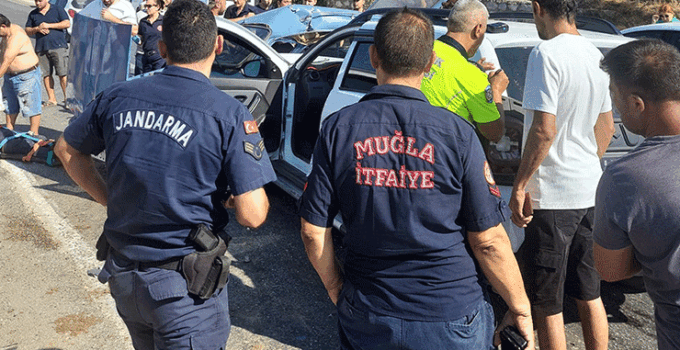 Milas’ta iki kaza: 4 yaralı 1 ölü
