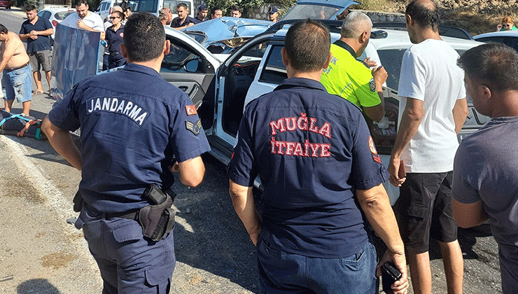Milas’ta iki kaza: 4 yaralı 1 ölü