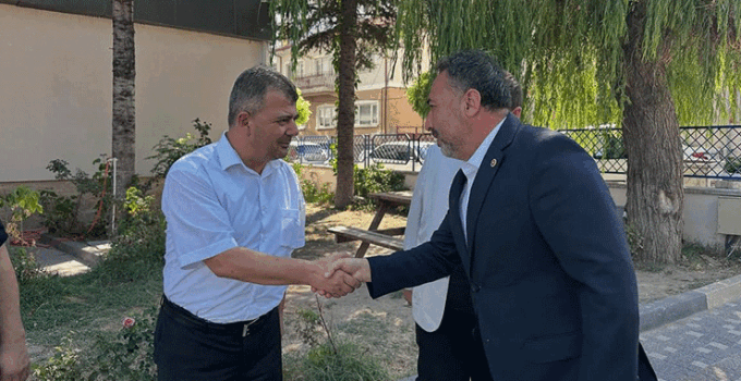 Milletvekili Özer’den Başkan Koyuncu’ya ziyaret